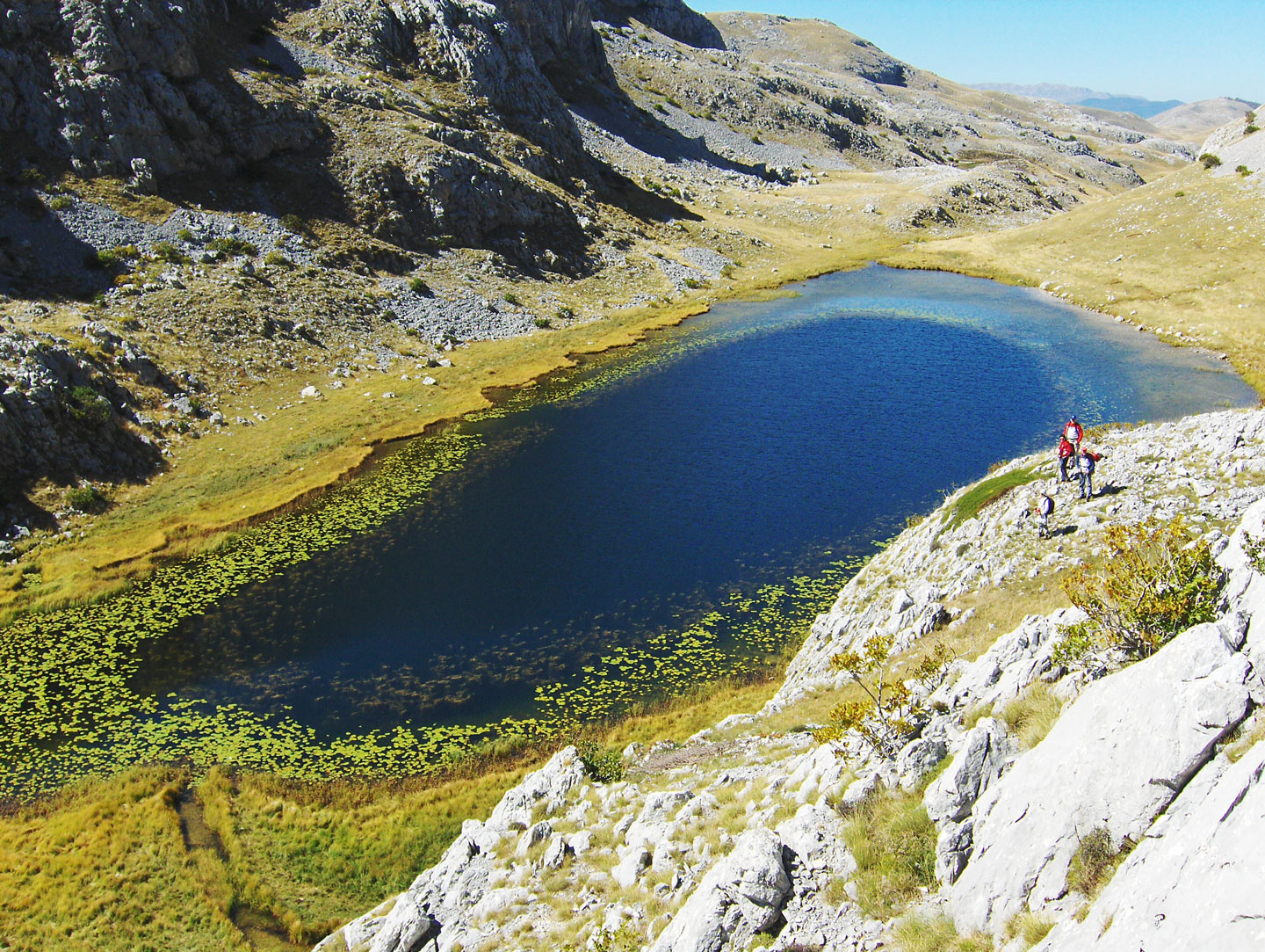 Kladopoljsko jezero na Zelengori (1350 m nv)