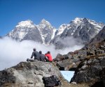 Himalaya break at Kharka Teng 4020 m a.s.l. during 2009 expedition